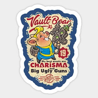 The Vault Boar Sticker